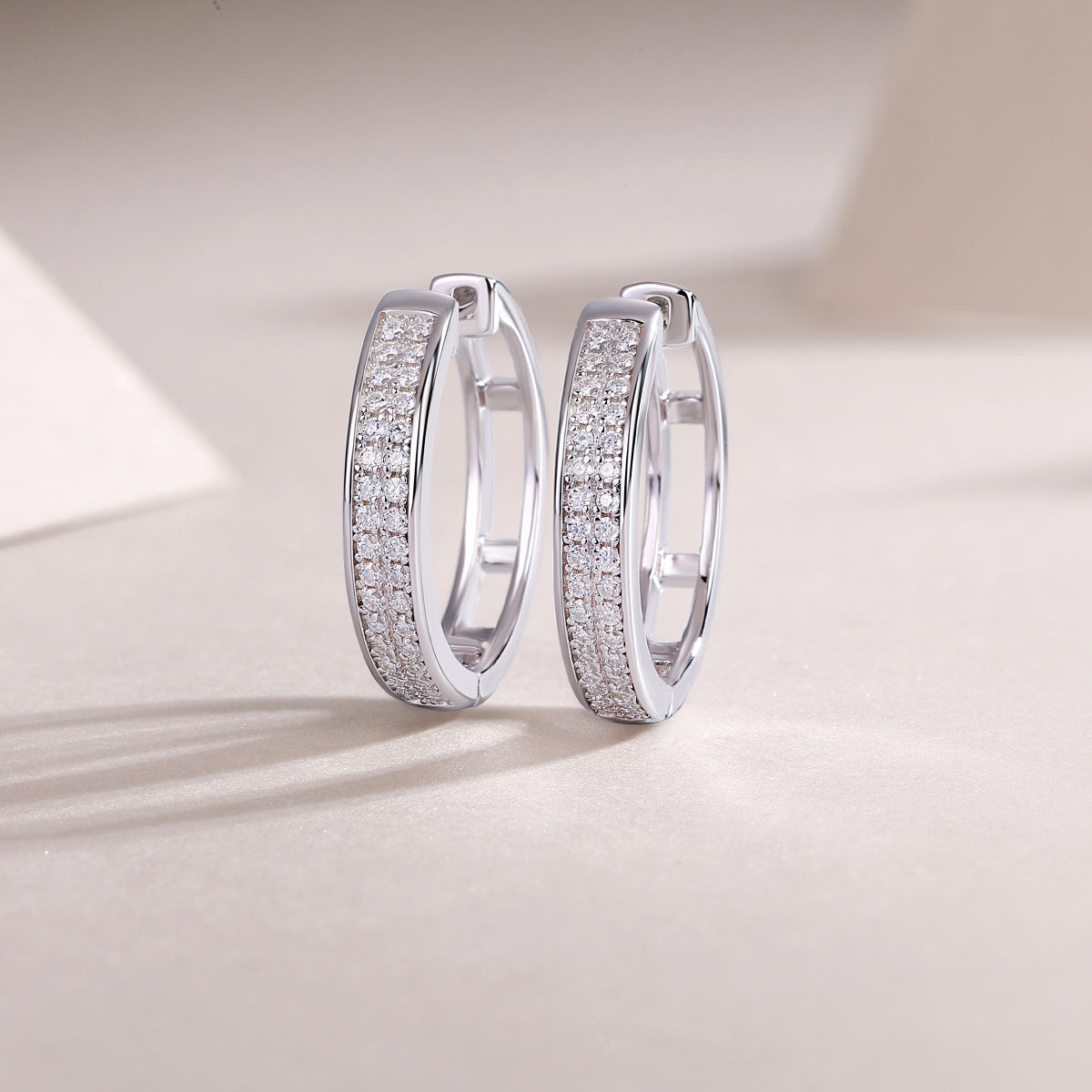Firefly Light - Moissanite S925 Sterling Silver Earrings With Platinum-plated Stud Earrings, Fashionable, Trendy And Affordable Diamond Jewelry Weloria