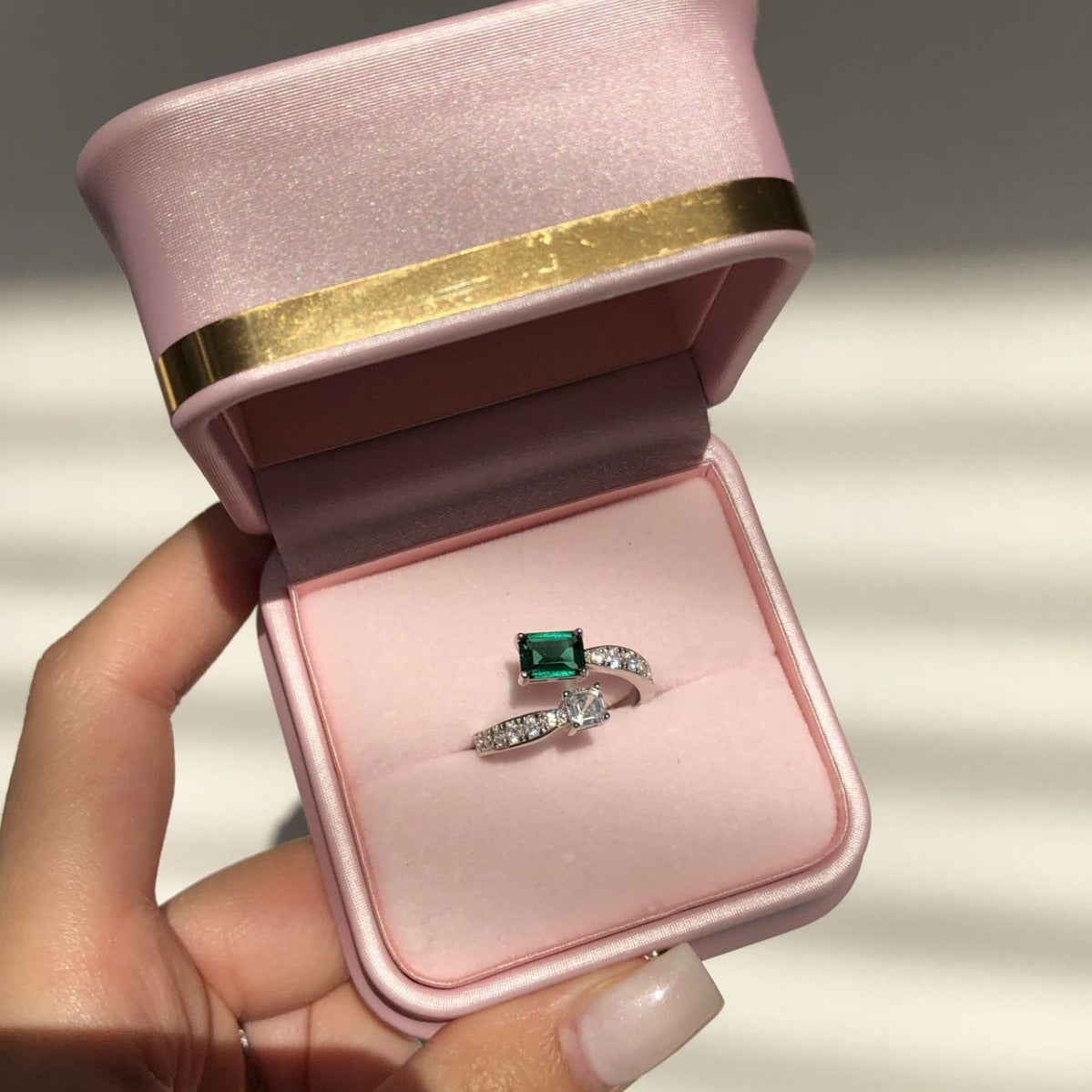 Korean-style Diamond Jewelry Ring Exquisite Weloria