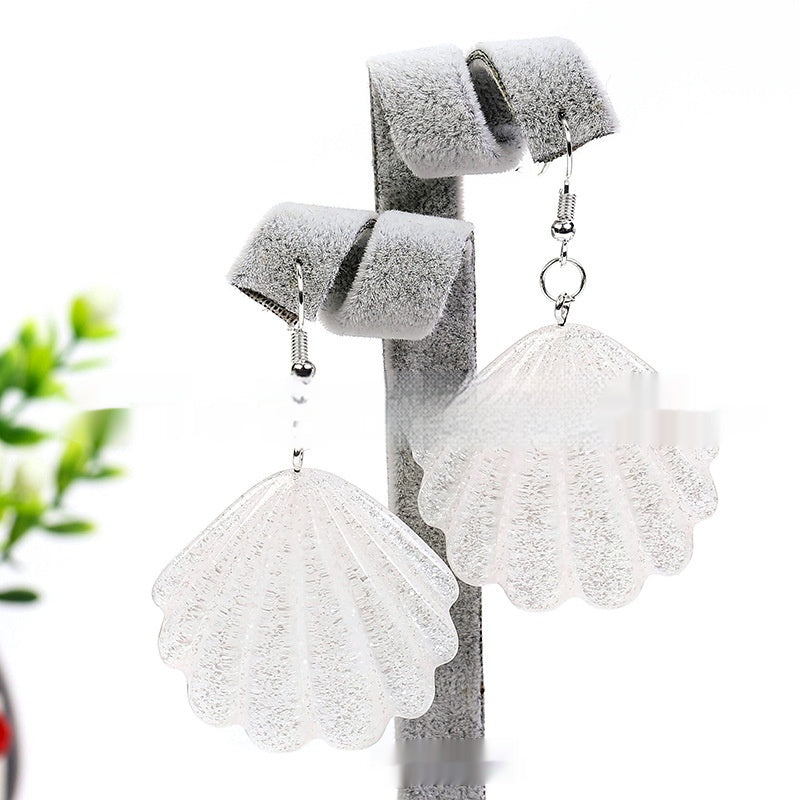 Resin Ocean Wind Personalized Simple Earrings Weloria