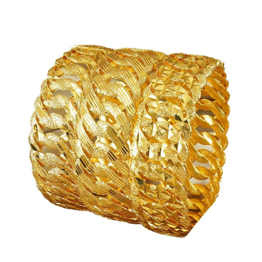 Middle East Retro Open Cuban Bracelet Weloria
