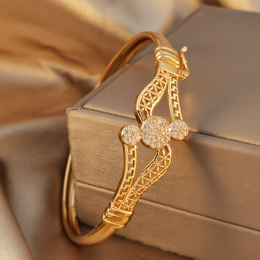 Summer Fashion Multicolor Geometric Cubic Zirconia Ladies' Bracelet Weloria