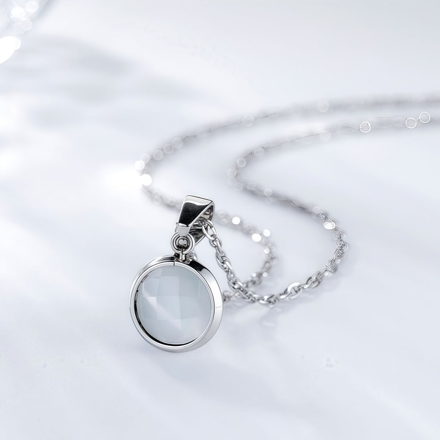 Fashion Double-faced Crystal Necklace For Women Weloria