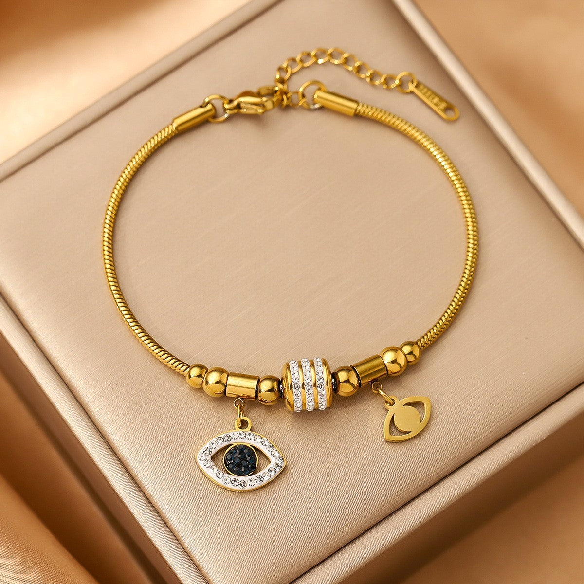 Stainless Steel Bracelet 18K Vacuum Plating Weloria