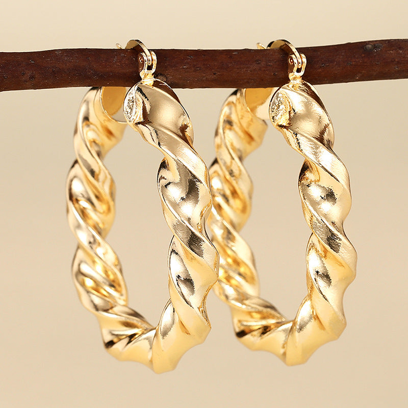 Ear Clip Female Geometric Ring Design Weloria