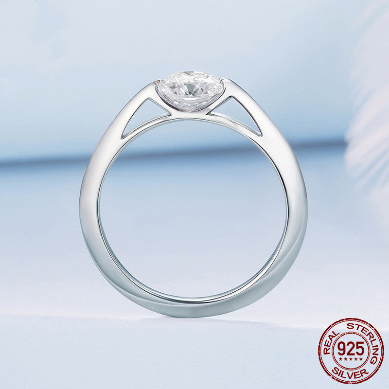 Original Simplicity Classic Rotatable Main Stone Ring Weloria