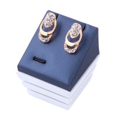 Bridal Necklace Earrings Jewelry 4 PCs Set Weloria