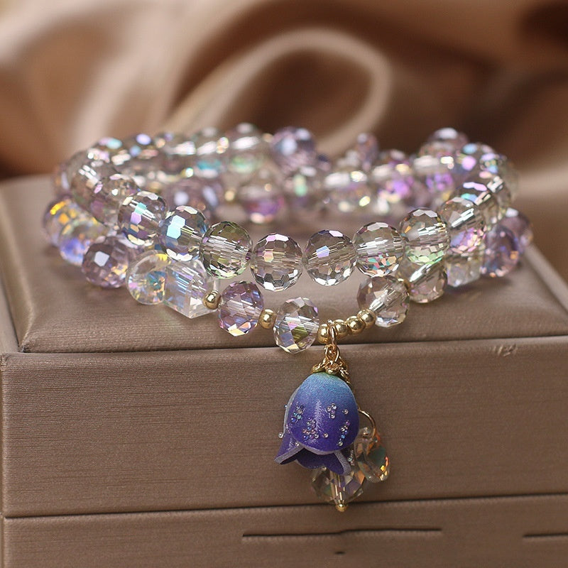 High-grade Colorful Austrian Crystal Bracelet Weloria