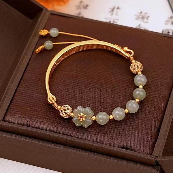 Fashion Personalized Antiquity Hydrangea Adjustable Bracelet Weloria
