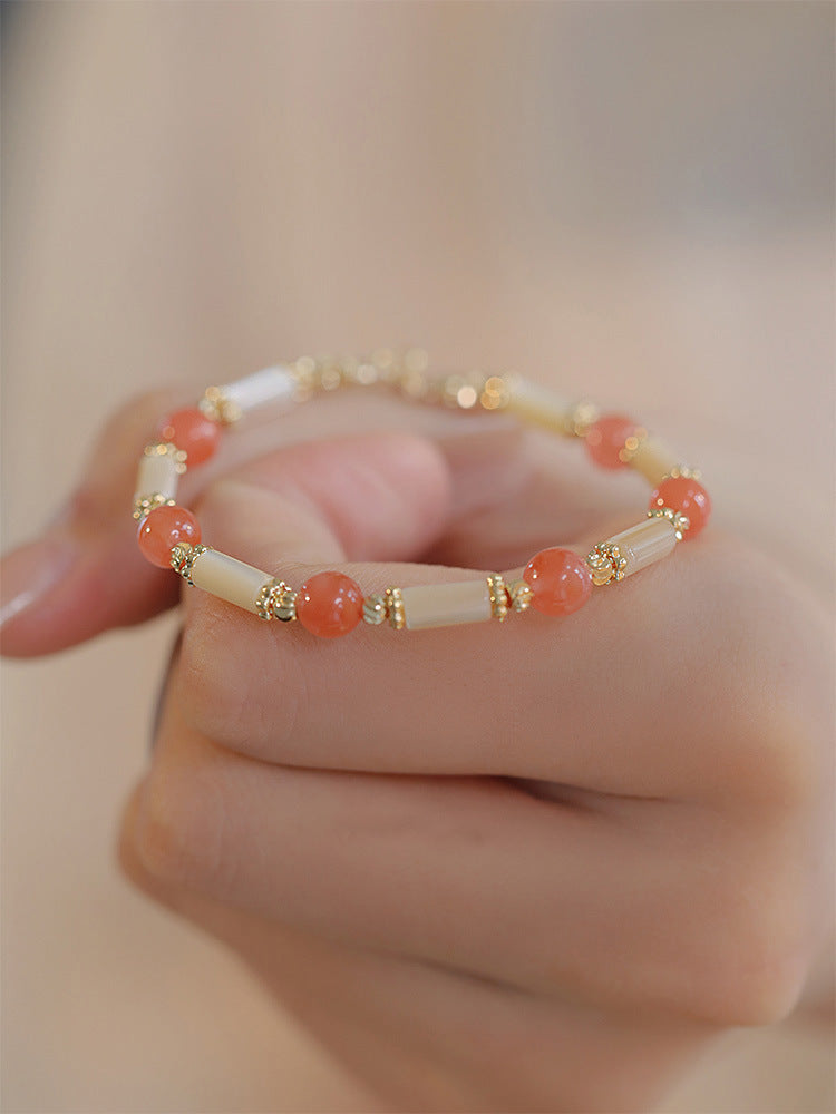 Fashion Personality Bamboo Women's Light Luxury Bracelet Weloria