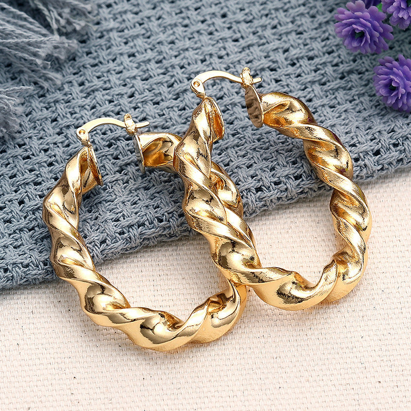 Ear Clip Female Geometric Ring Design Weloria