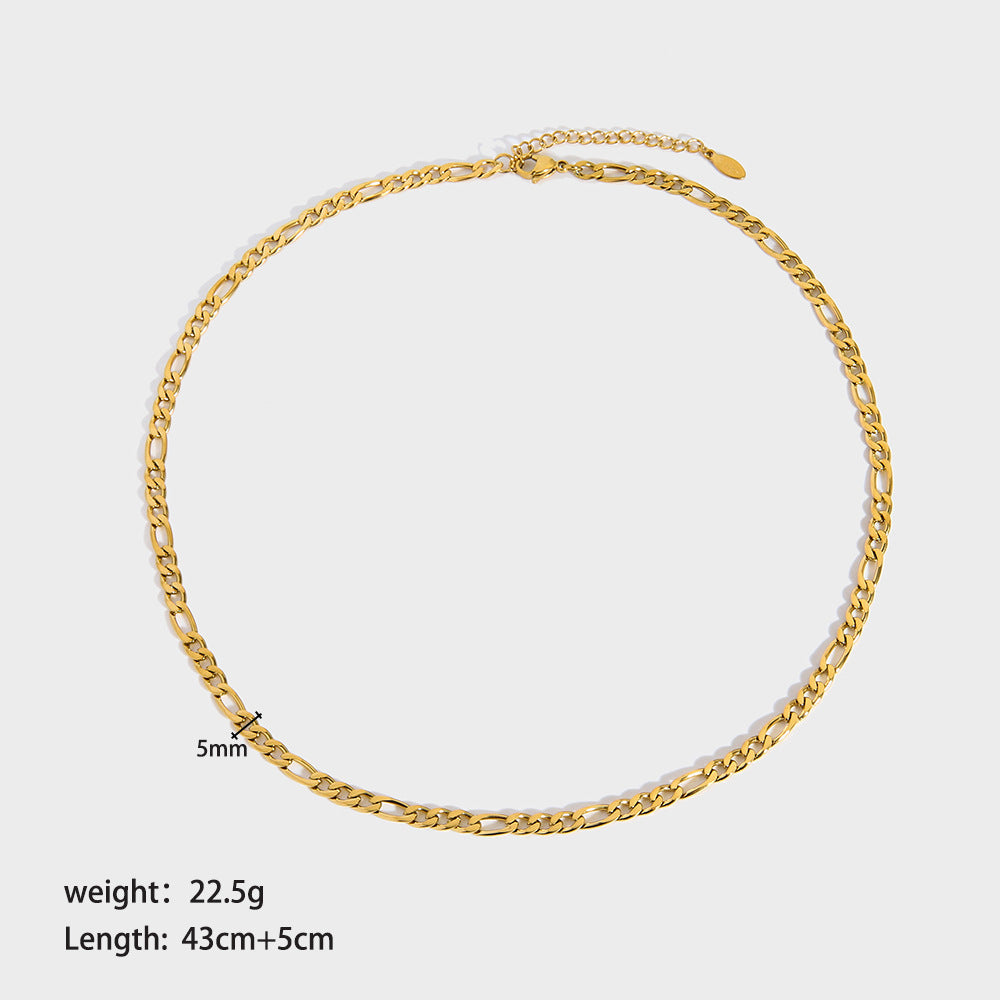 Personalized Hip Hop Style Non-fading Women's Necklace Weloria