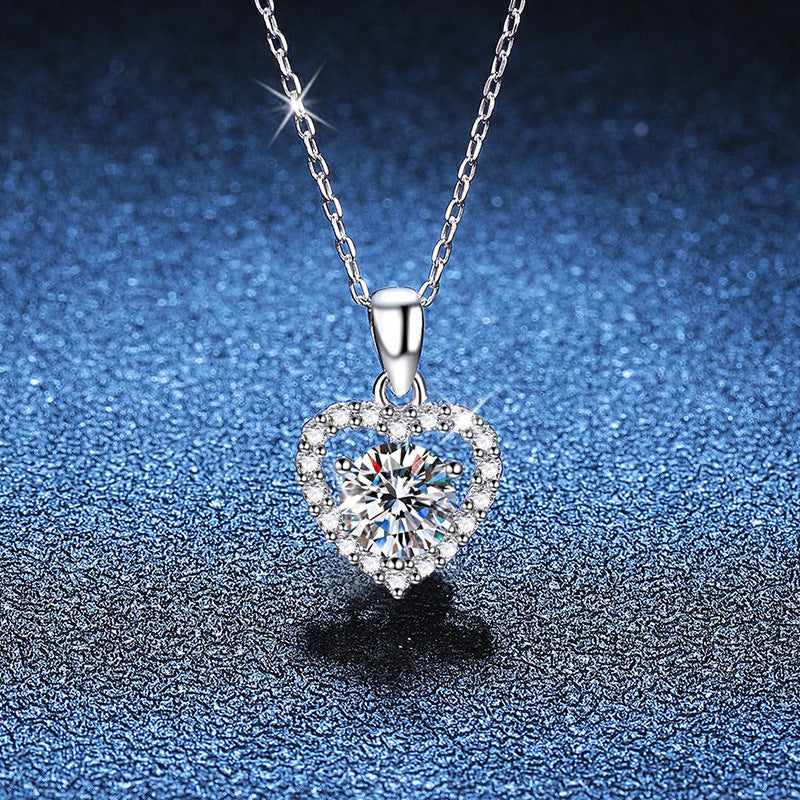 S925 Sterling Silver Ear Stud Pendant Suit Weloria