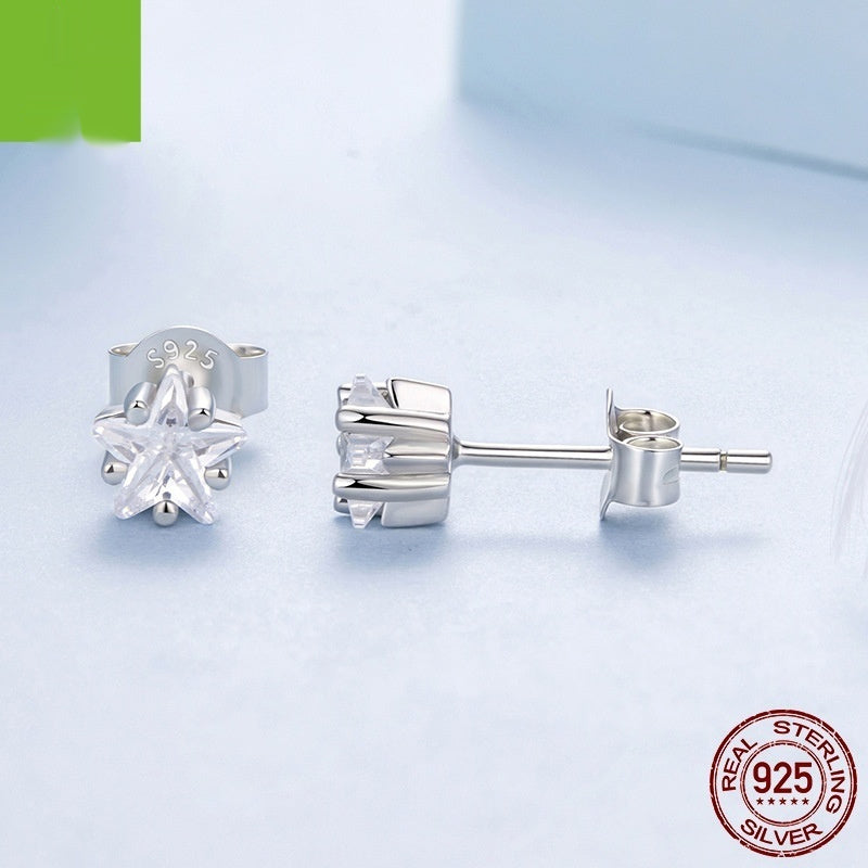 Exquisite XINGX Small Ear Studs Women's Classic All-matching Weloria