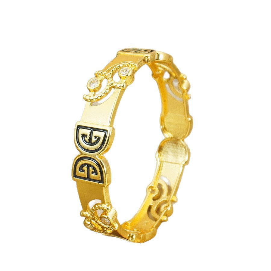 Cuban Women's Fashion Bracelet Cubic Zirconia Weloria