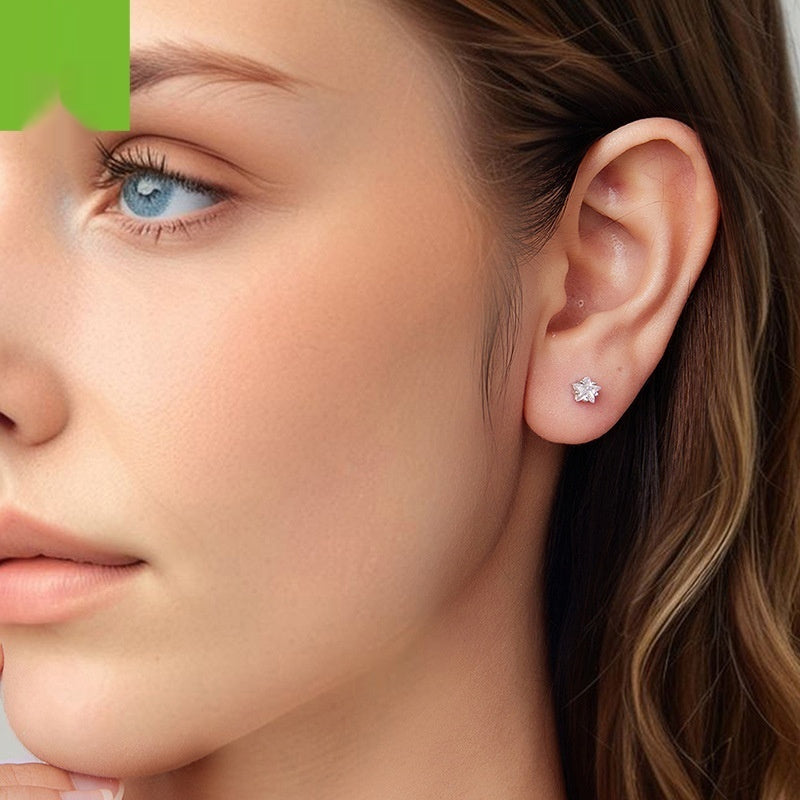 Exquisite XINGX Small Ear Studs Women's Classic All-matching Weloria