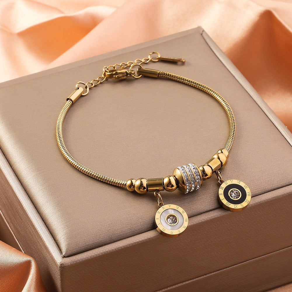Stainless Steel Bracelet 18K Vacuum Plating Weloria
