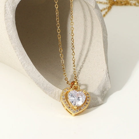 Exquisite Women's Wedding Jewelry Stainless Steel Gold Weloria