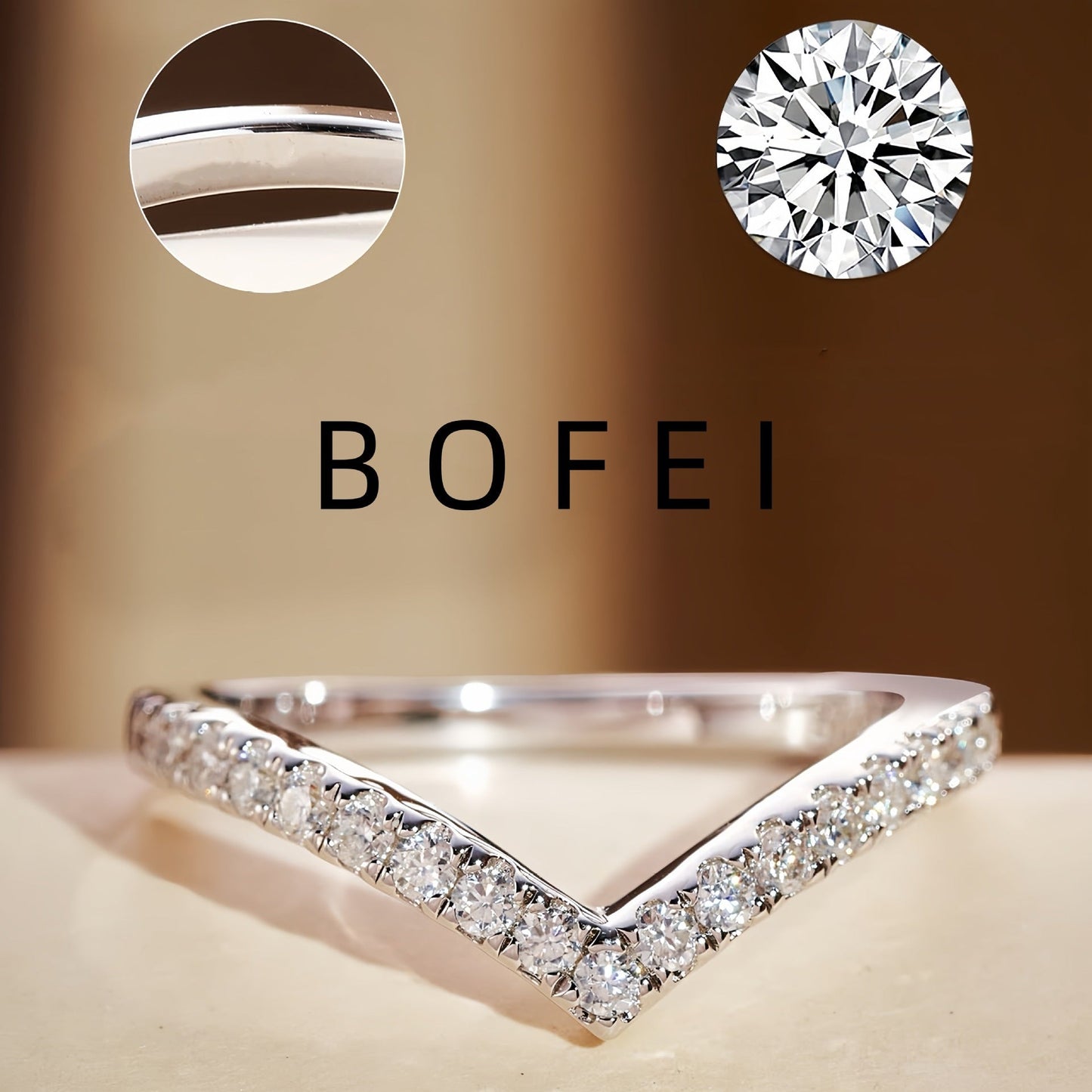 Classic Sansheng Sanshi Couple Rings Twist Twisted String Zircon Lines Weloria