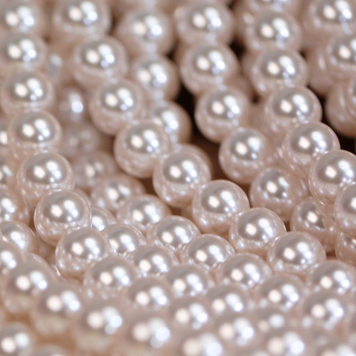 Household Portable Pearl Round Scattered Beads Ornament Weloria