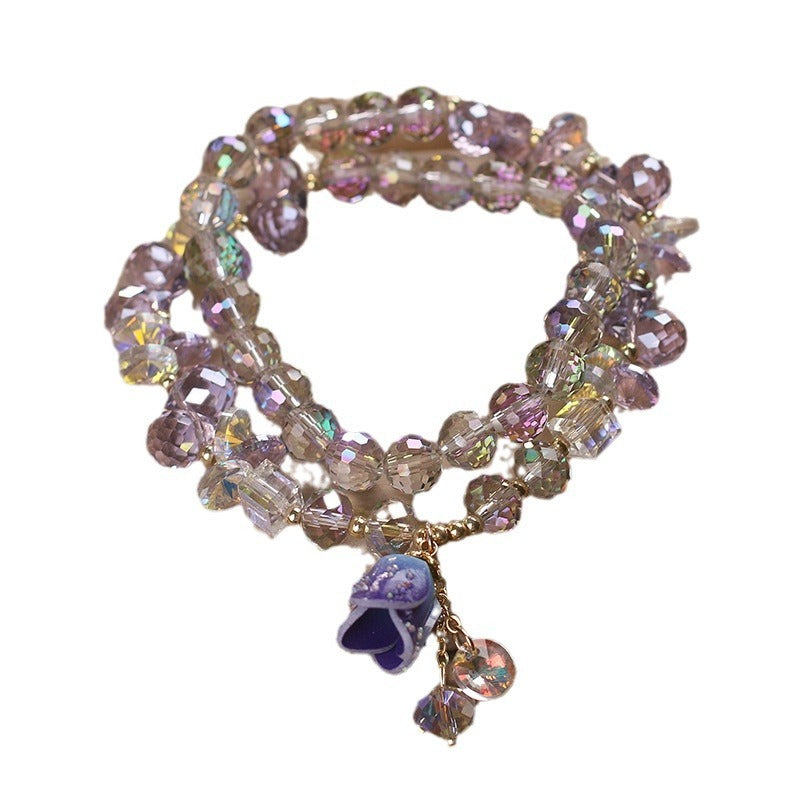 High-grade Colorful Austrian Crystal Bracelet Weloria