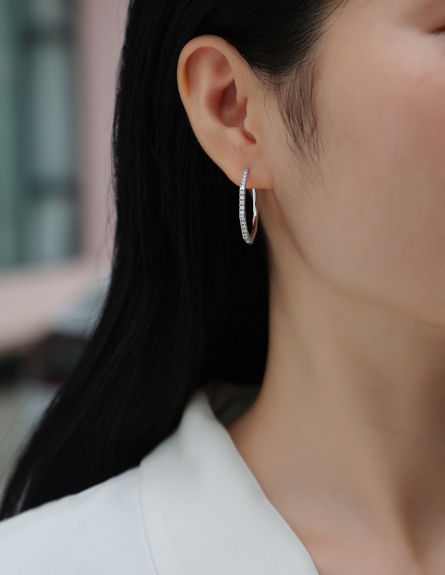 Modern Star Ring - Fashionable Earrings And Stud Jewelry Set With Moissanite S925 Sterling Silver And Platinum-plated Diamonds Weloria