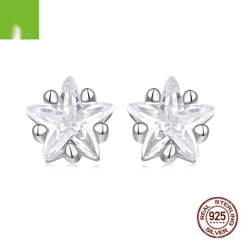 Exquisite XINGX Small Ear Studs Women's Classic All-matching Weloria
