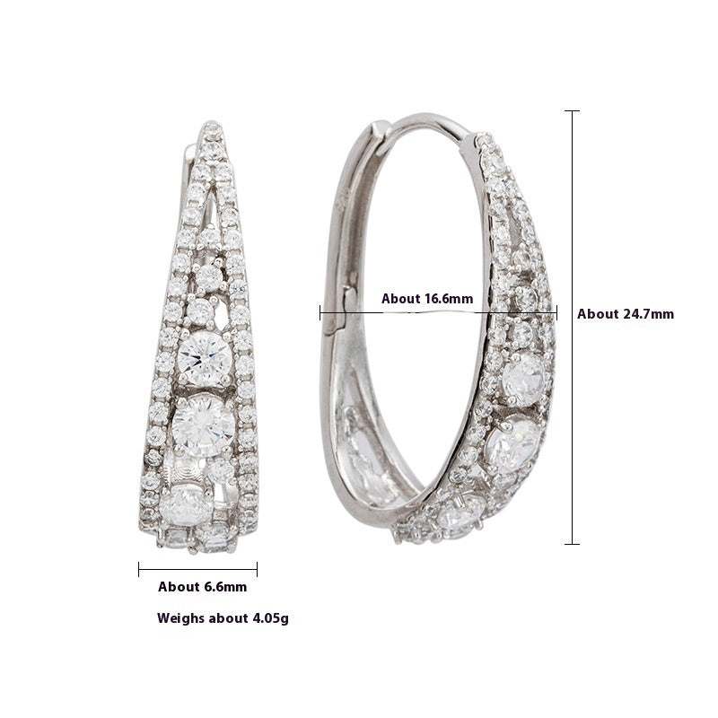 High-grade Female Graceful Earrings Weloria