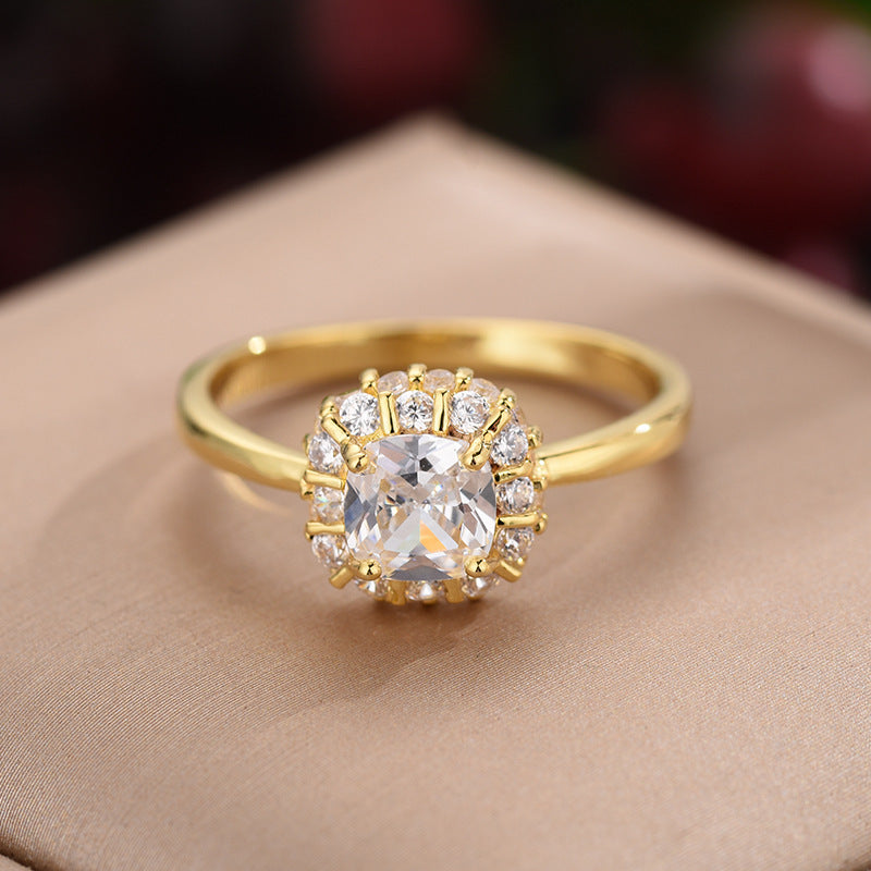Fashion Ring Female High Sense Light Luxury And Simplicity Weloria