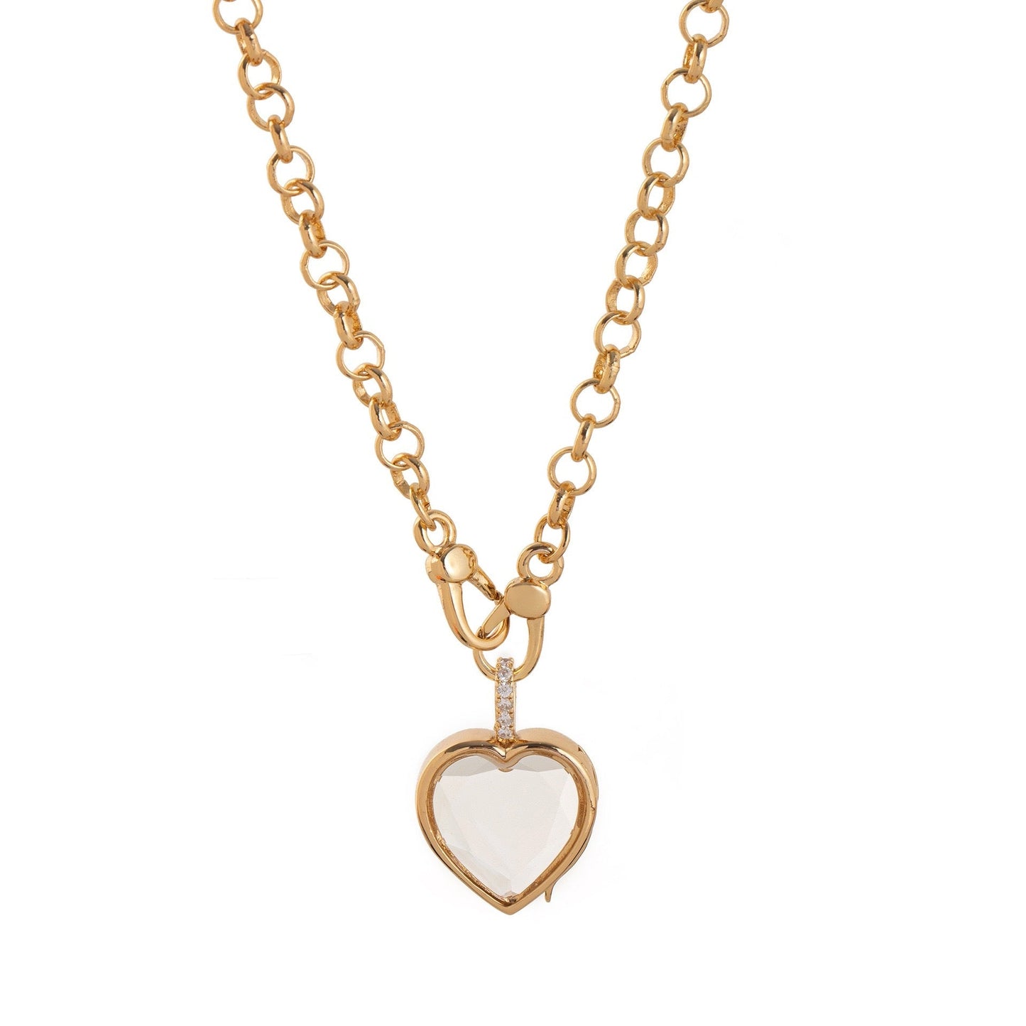 French Retro Personalized Transparent Commemorative Pendant That Can Be Opened And Closed Weloria