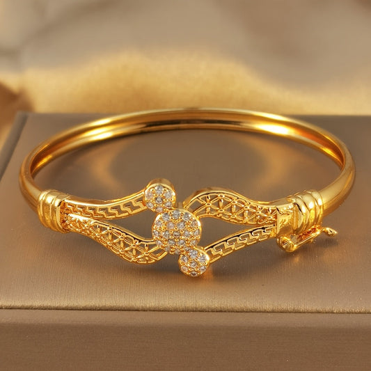 Summer Fashion Multicolor Geometric Cubic Zirconia Ladies' Bracelet Weloria