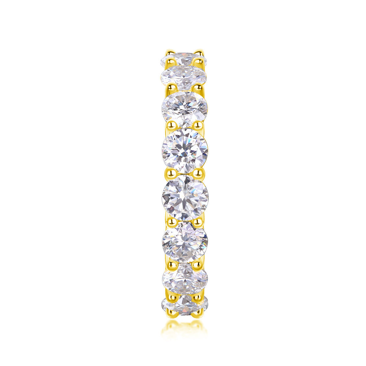 Starlight - A Fashionable And Luxurious Jewelry Accessory Set With Moissanite S925 Sterling Silver And Platinum-plated Diamond Weloria
