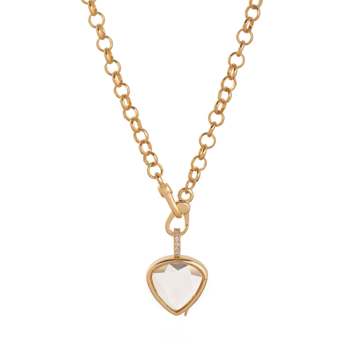 French Retro Personalized Transparent Commemorative Pendant That Can Be Opened And Closed Weloria