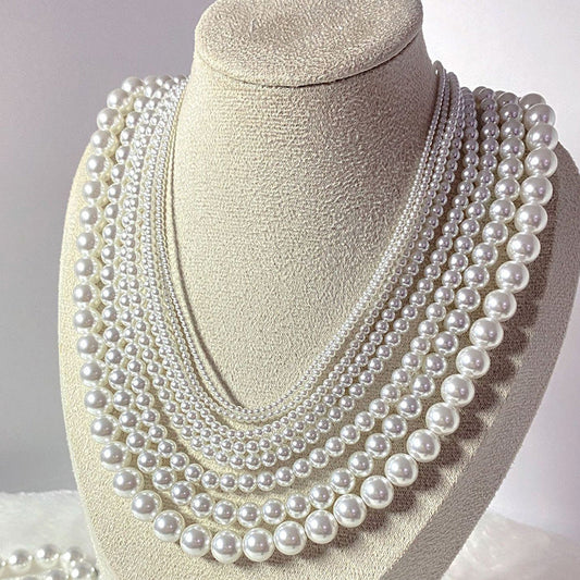 Household Portable Pearl Round Scattered Beads Ornament Weloria