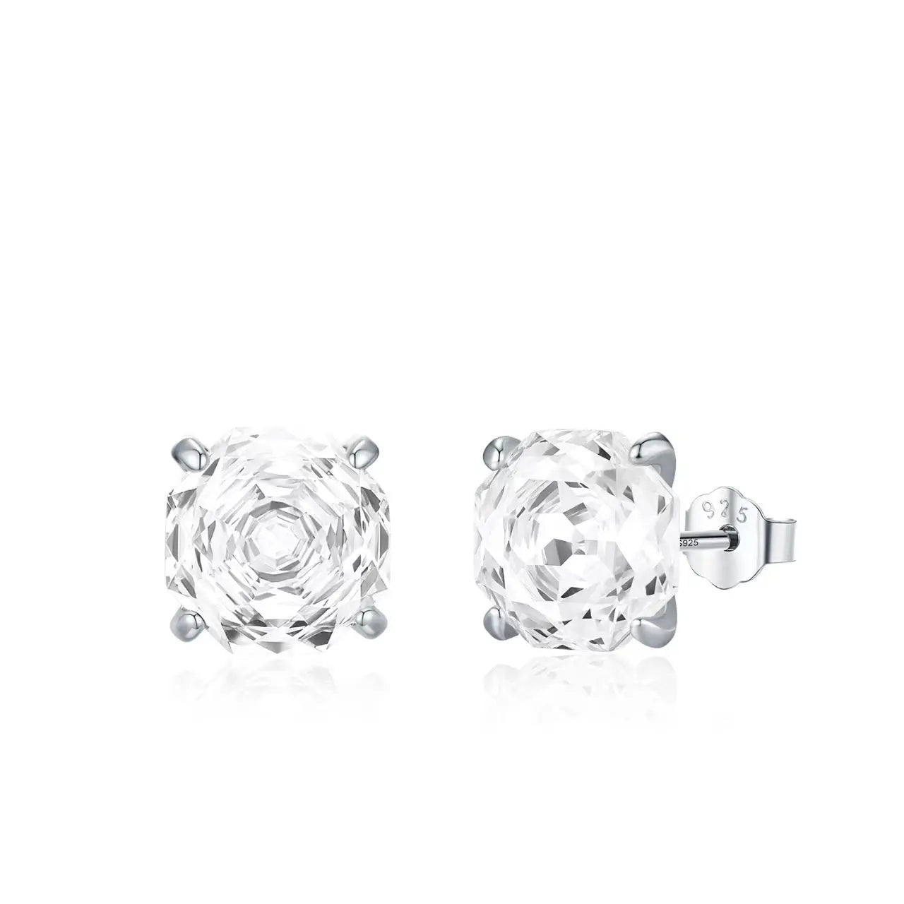 Exquisite Camellia Flower Stud Earrings Women's Anti-allergy Ear-caring Weloria