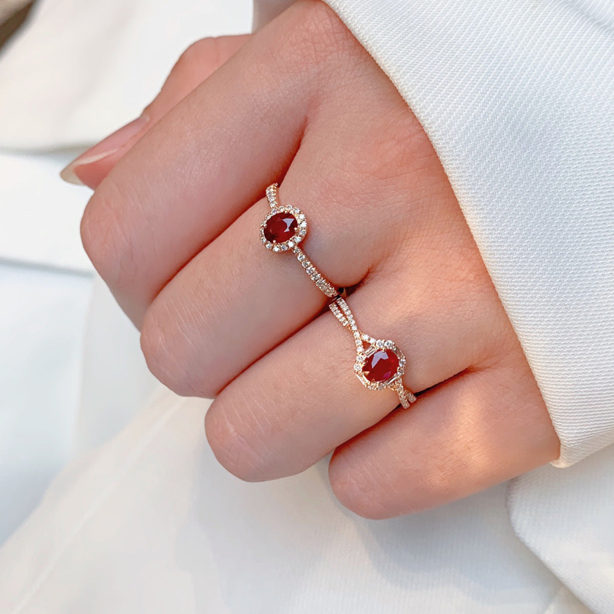 Fashionable And Versatile S925 Sterling Silver Ring For Women Weloria