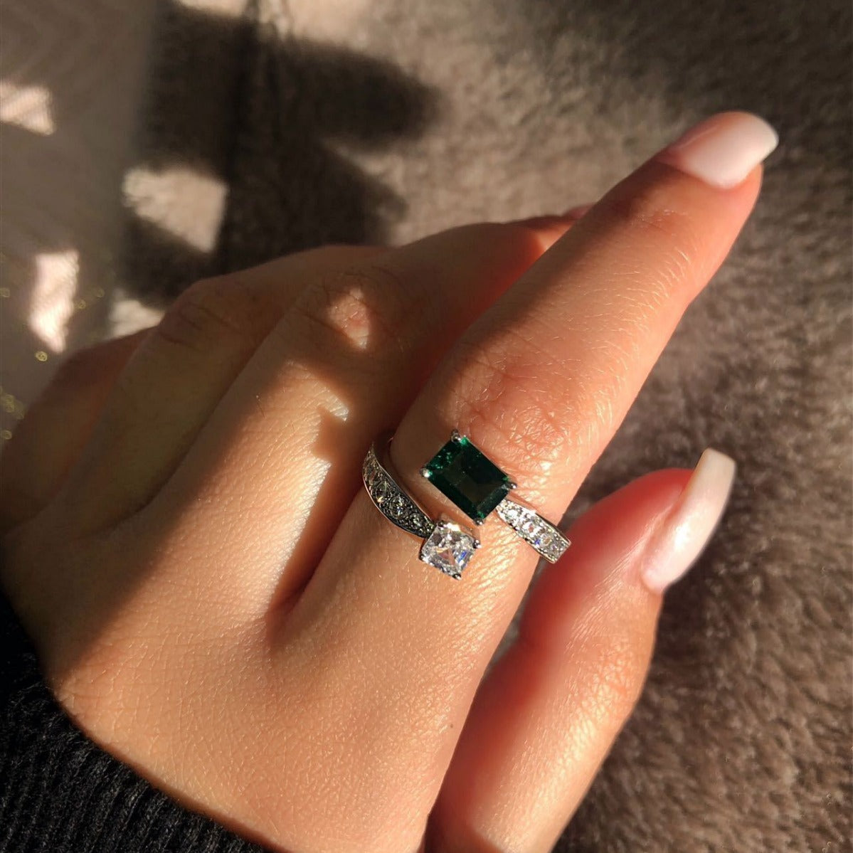Korean-style Diamond Jewelry Ring Exquisite Weloria