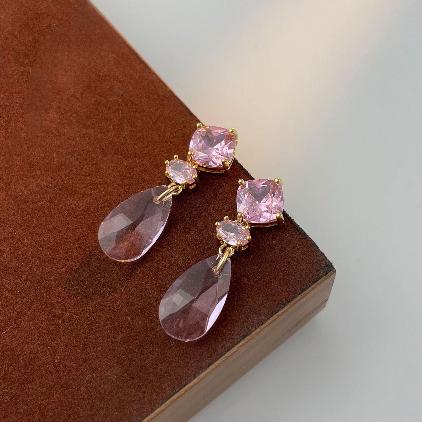 Trendy Water Drop-shaped Earrings Fashion Advanced Weloria