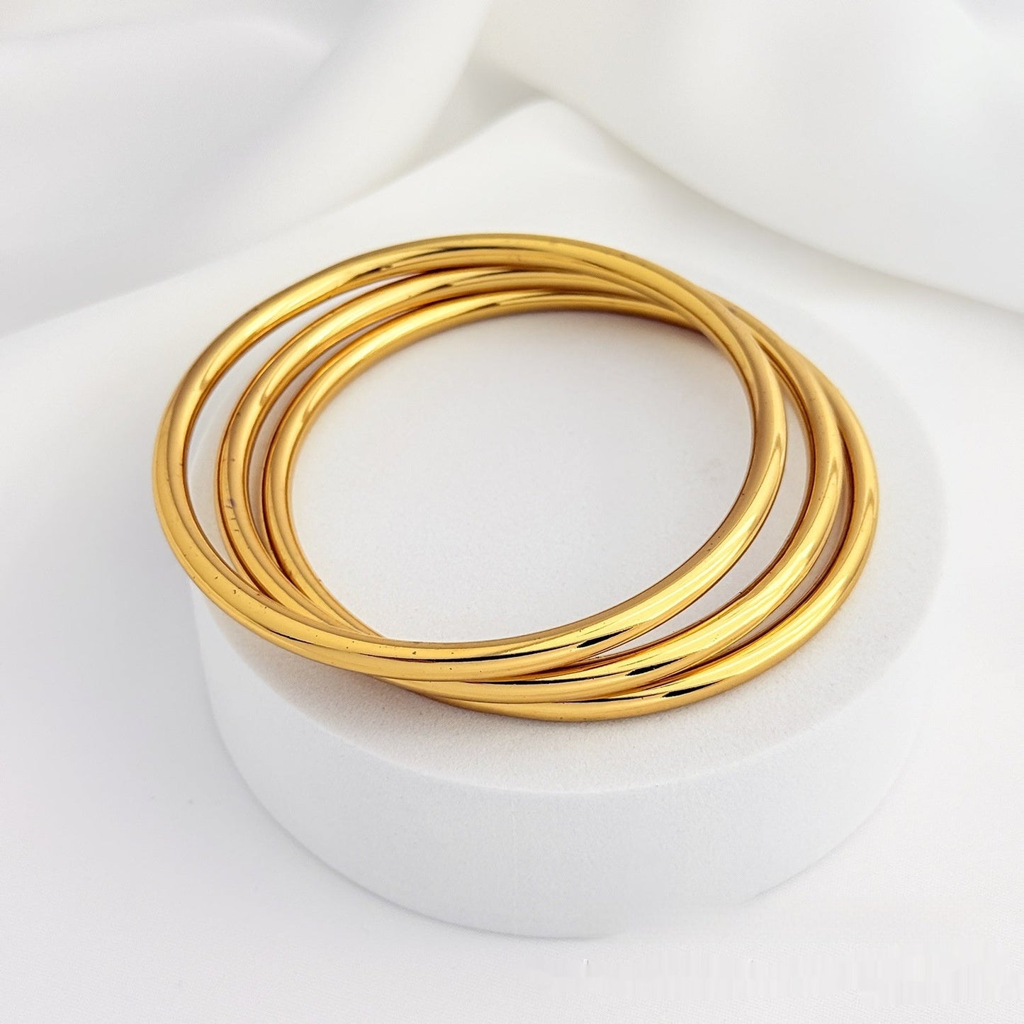 Stainless Steel Square Wire Twist Bracelet Weloria