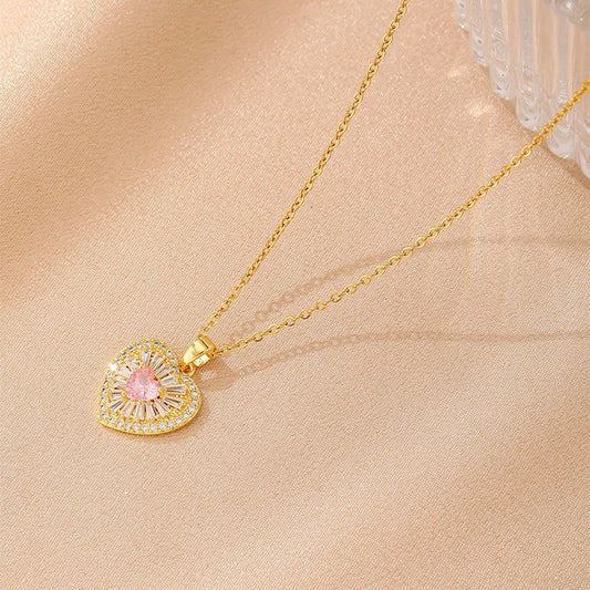 Light Luxury Necklace All-match Love Women Weloria
