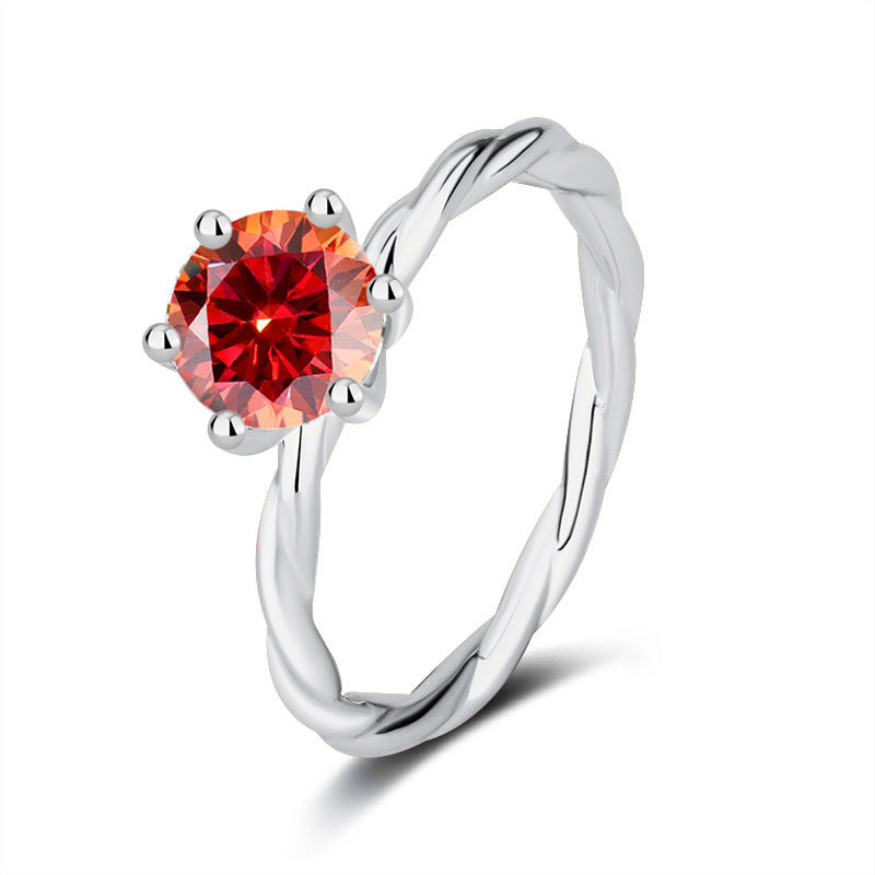 Women's Classic Fashion Simple Proposal Ring Weloria