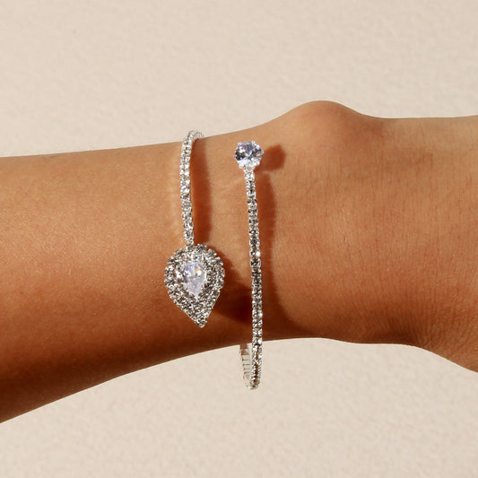 Fashion Sexy Water Drop Diamond Bracelet Weloria
