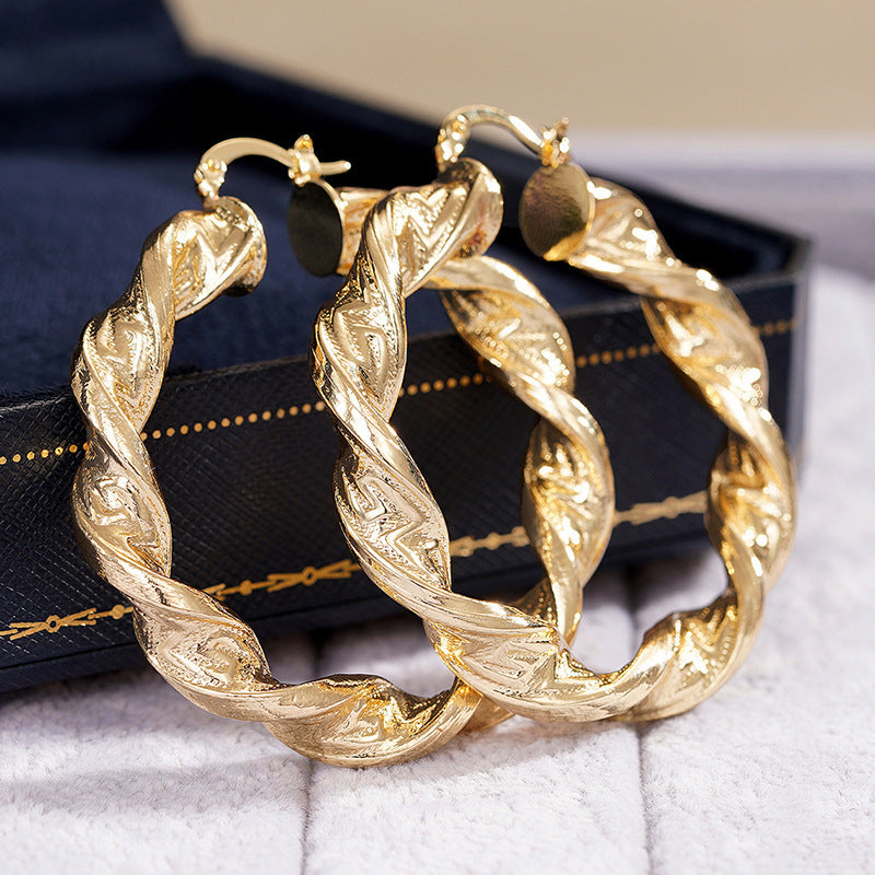 Ear Clip Female Geometric Ring Design Weloria