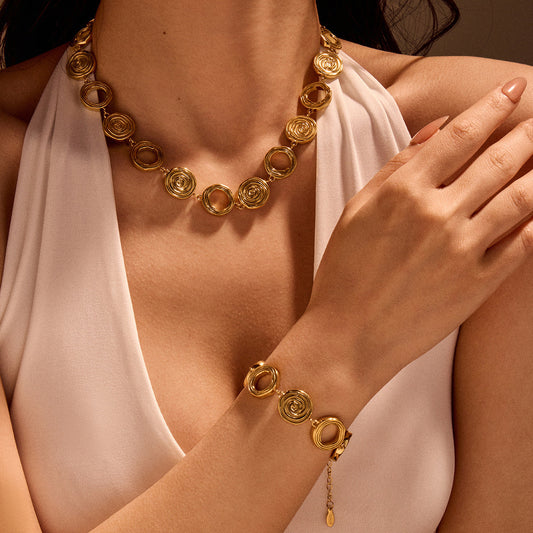 Fashion Necklace Bracelet & Necklace Suit Weloria