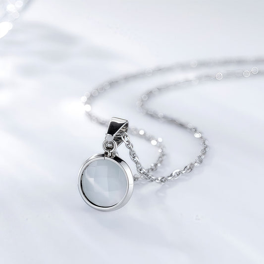 Fashion Double-faced Crystal Necklace For Women Weloria