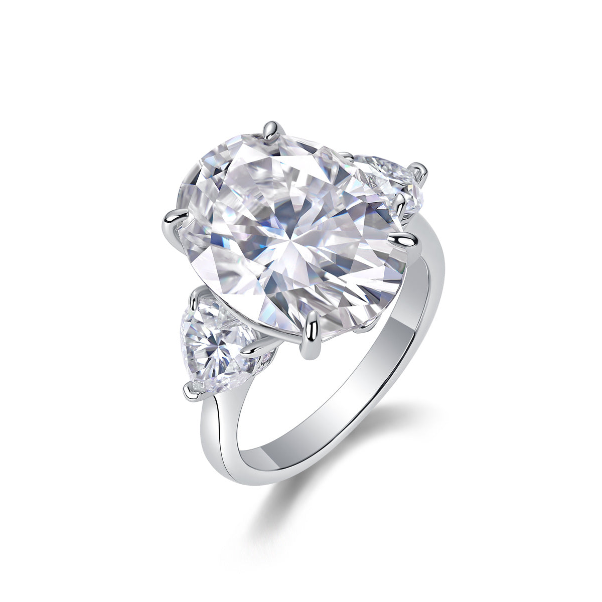 Soul Resonance - A Fashionable And Luxurious Jewelry Accessory Set With Moissanite S925 Sterling Silver And Platinum-plated Diamond Weloria