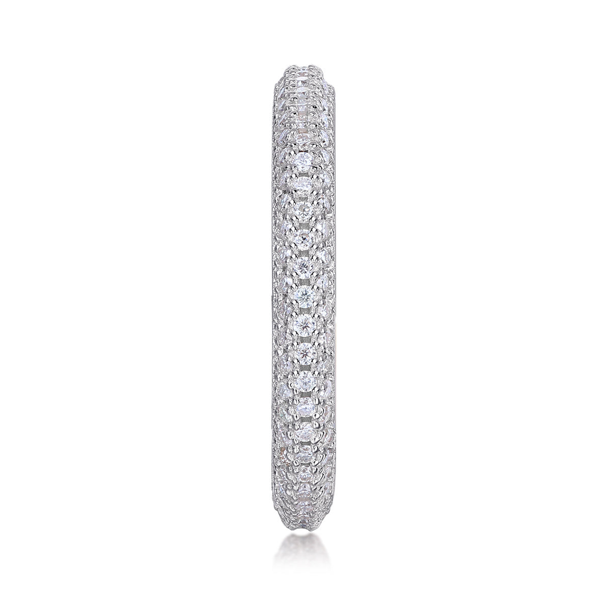 MR.RIGHT- A Fashionable And Luxurious Jewelry Accessory Set With Moissanite S925 Sterling Silver And Platinum-plated Diamond Weloria