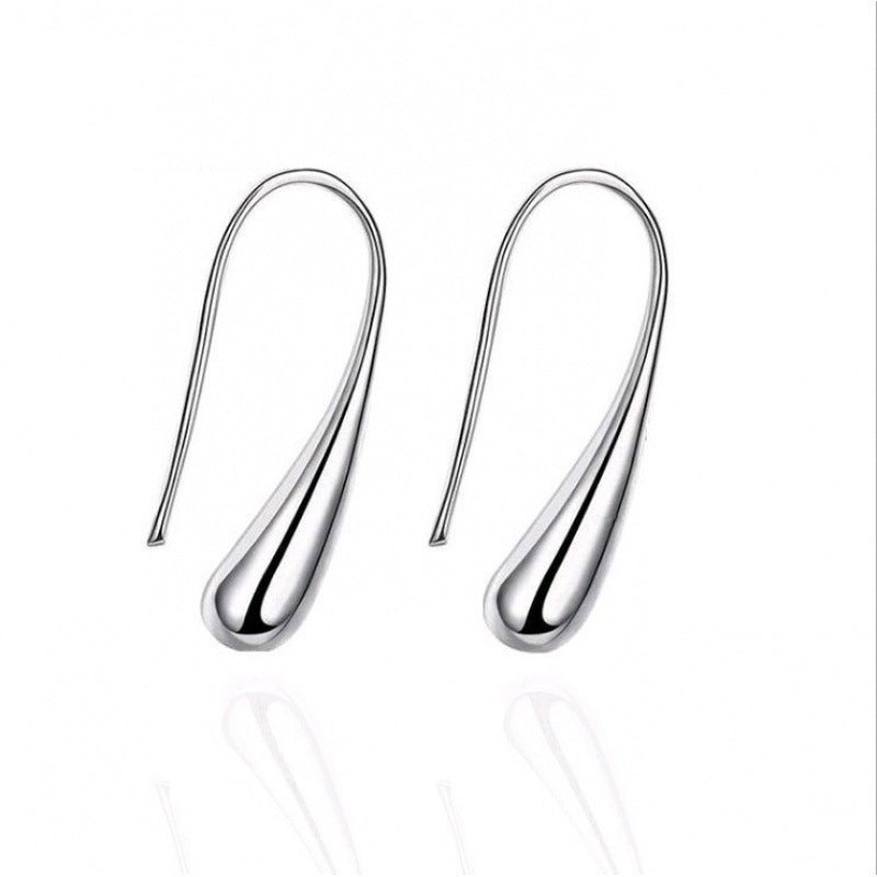 Water Drop Suit Simple Daily Fashion Necklace Earrings Bracelet Ring Suit Weloria