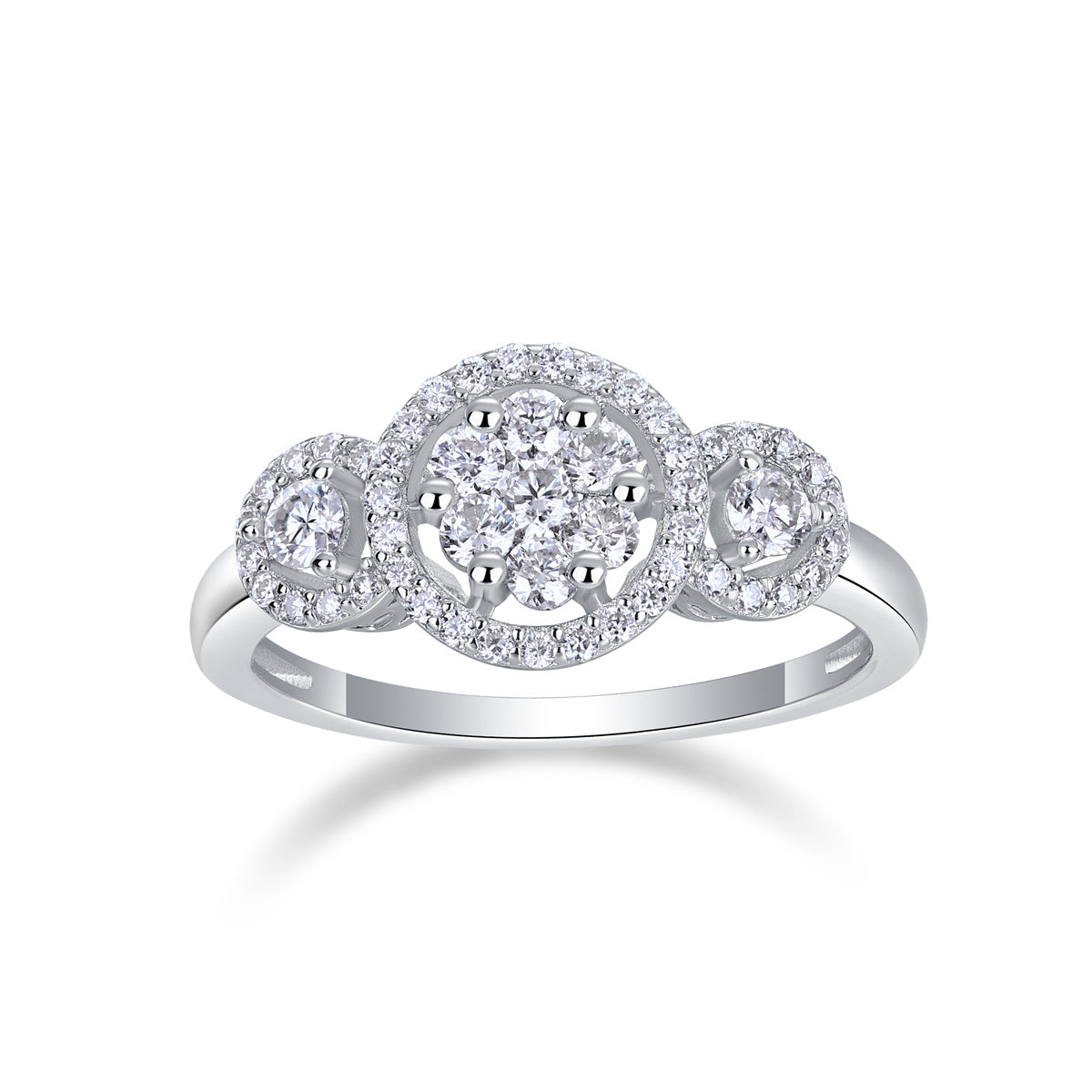 Serial Dreams - A Fashionable And Luxurious Jewelry Accessory Set With Moissanite S925 Sterling Silver And Platinum-plated Diamond Weloria