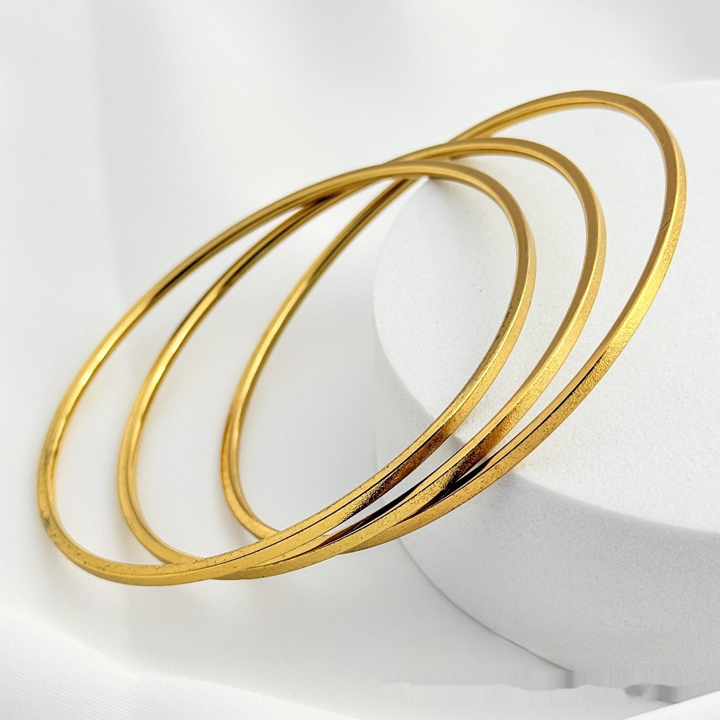 Stainless Steel Square Wire Twist Bracelet Weloria