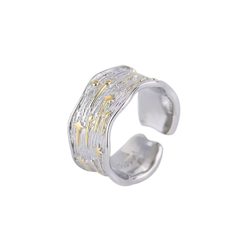 Female Uneven Meteor Shower Ring Weloria